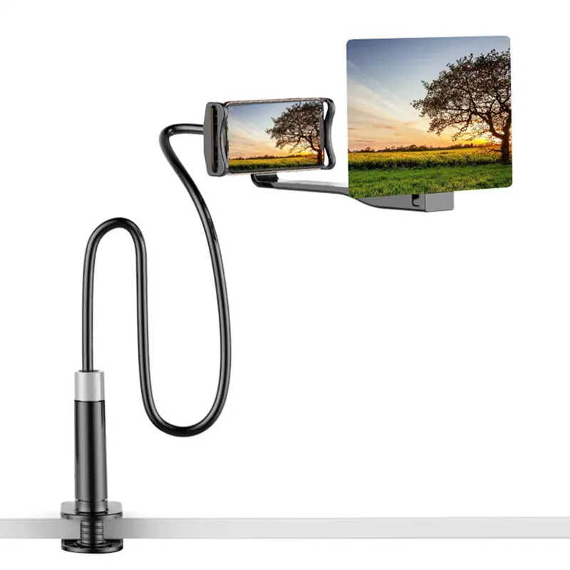 Мобильный телефон Hd проектора кронштейн Magnifie 3D регулируемое эластичное кольцо