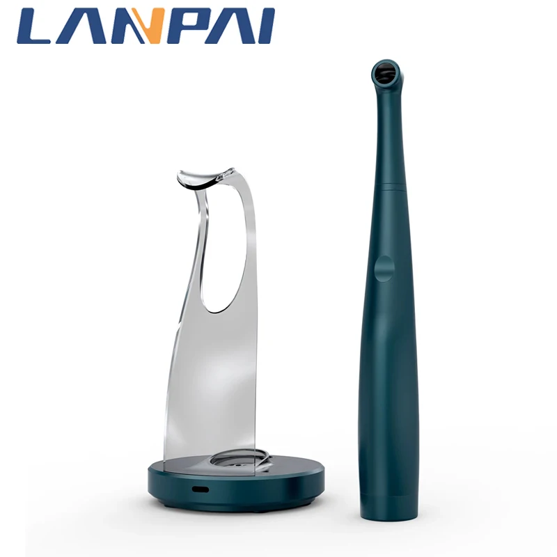 Dental SWAN Lamp LED Curing Light Wide Spectrum1 Second Metal Body With Caries Detector Built And Meter Max 2600 mW/cm²