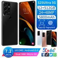s25 ultra 12gb 256gb 512gb 6 6 inch android 10 0 5g 6000mah global version mobile phone waterdrop hd screen cellphone smartphon