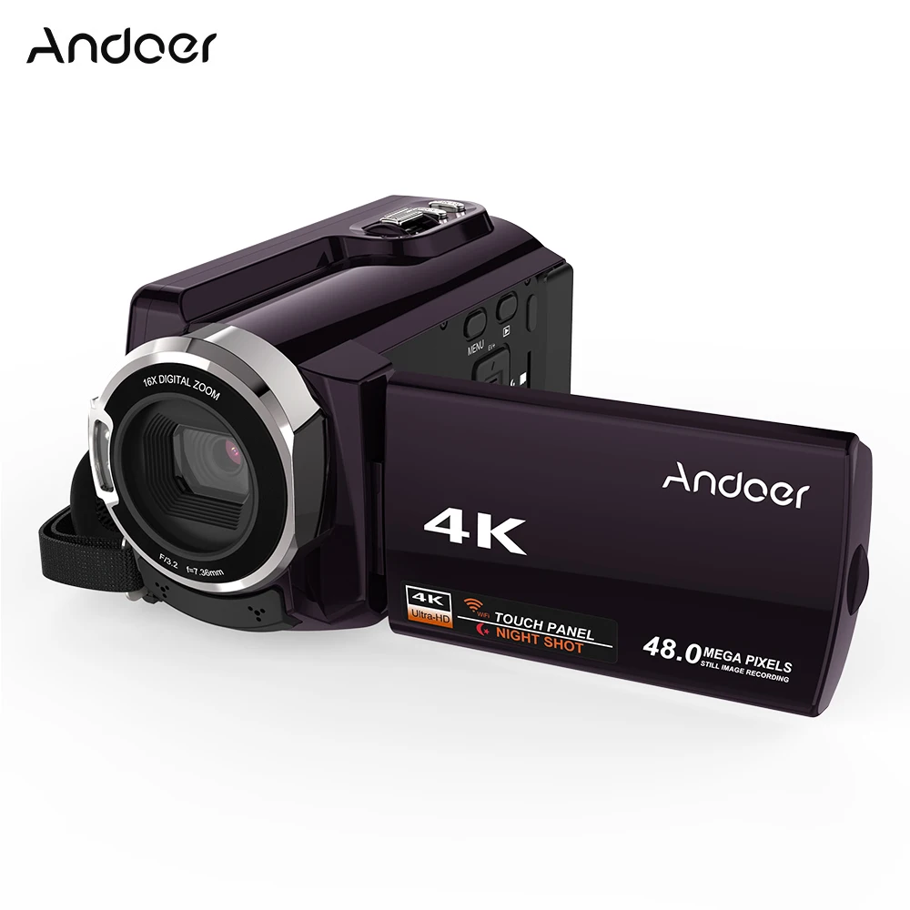 Andoer HDV 534K 4K 48MP цифровая камера с Wi Fi для видео Камера 1080P разрешением высокой