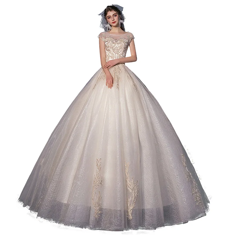 

Wedding Dresses 2020 New Gryffon The Luxury Lace Ball Gown Vintage Abiti Da Sposa Da Spiaggia Vestido De Noiva