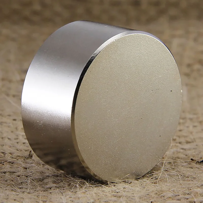 N52 50x30mm Горячая круглый сильный магнит редкоземельный N35 N40 D40 60mm неодимовый мощный