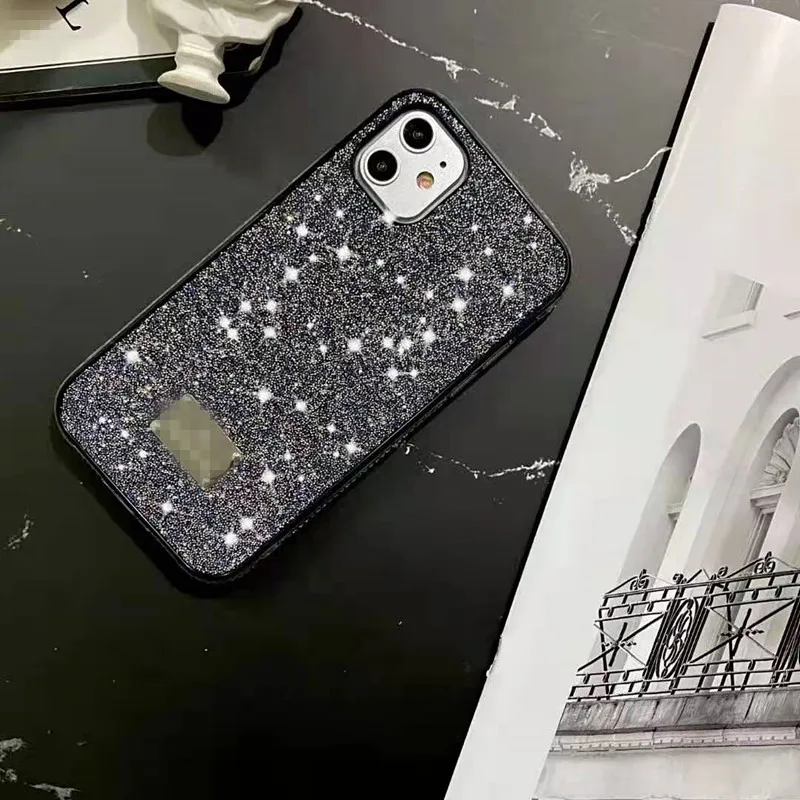 

Plating Rhinestone Diamond Gitter Case For Iphone 12 11 Pro X XS XR Max 7 8 Plus Soft Silicone Sexy Girly Back Cover For Girls