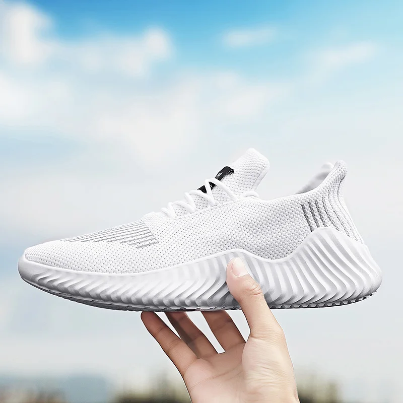 Breathable Running Shoes 47 Fashion Light Mens Sports Shoes 46 Outdoor Jogging Men's Sneakers 45 Large Size Men Casual Shoes