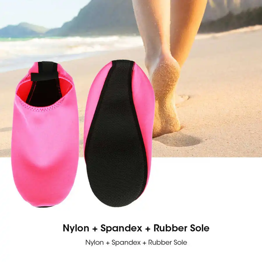 1 пара дышащих пляжных носков противоскользящие носки для подводного плавания