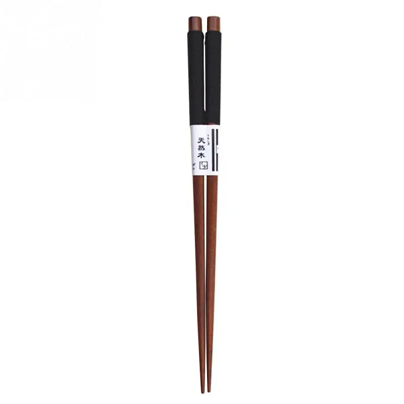 Натуральный каштан дерево Chopsticks провод натуральные деревянные палочки для еды Прямая Модные прочные палочки для еды ручной работы#20