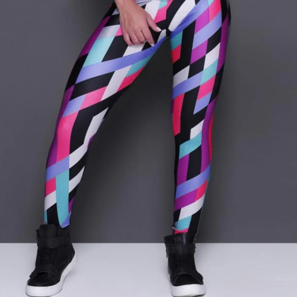 Дышащая Спортивная одежда для фитнеса женские модные леггинсы новые с высокой