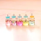 Ракушка Дрифт бутылка с крючком подвески для слайма DIY полимерный наполнитель клейкие аксессуары игрушки Лизун моделирующий комплект глины для детей