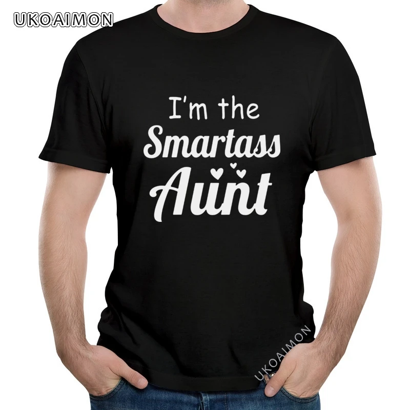 

Футболка мужская с надписью Smartass, на День святого Валентина