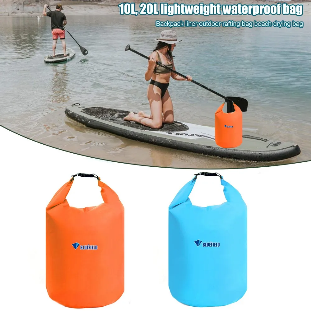 

BLUEFIFLD 40L 70L Waterproof Dry Bag Camping Rafting Storage Dry Pocket Floating Pack Sack Swimming Kayaking River Trekking