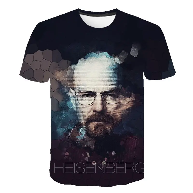 Новинка 2020 модные футболки с надписью Breaking Bad для мужчин и женщин Heisenberg Camisetas Hombre