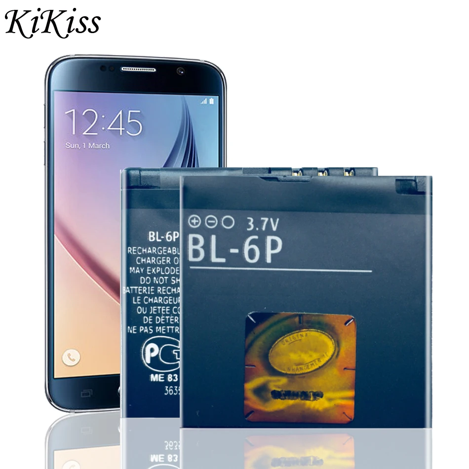 Аккумулятор BL 6P для телефона Nokia 6500C 6500 Classic 7900 Prism P BL6P|Аккумуляторы мобильных