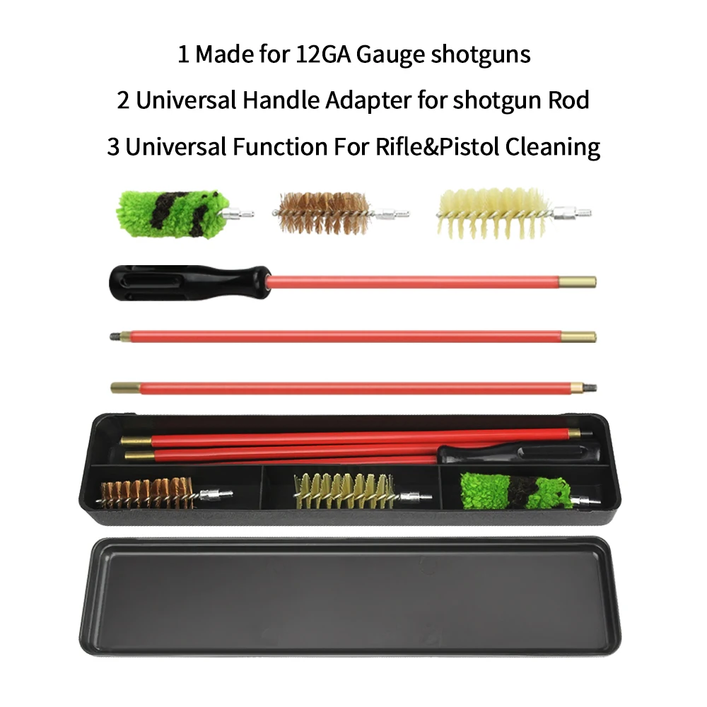 Набор инструментов для чистки 6 шт./компл. 12 GA калибровочного пистолета
