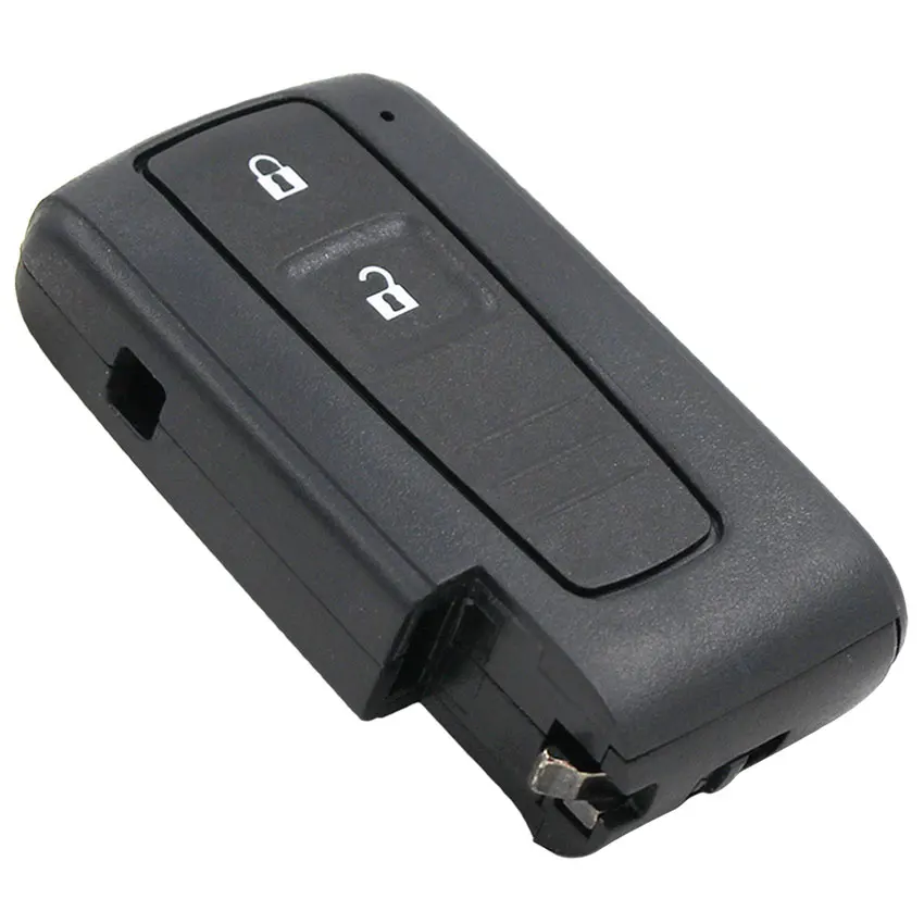 Чехол для автомобильного ключа с 2 кнопками чехол Toyota Prius 2004 2005 2006 2007 2008 2009 Corolla Verso