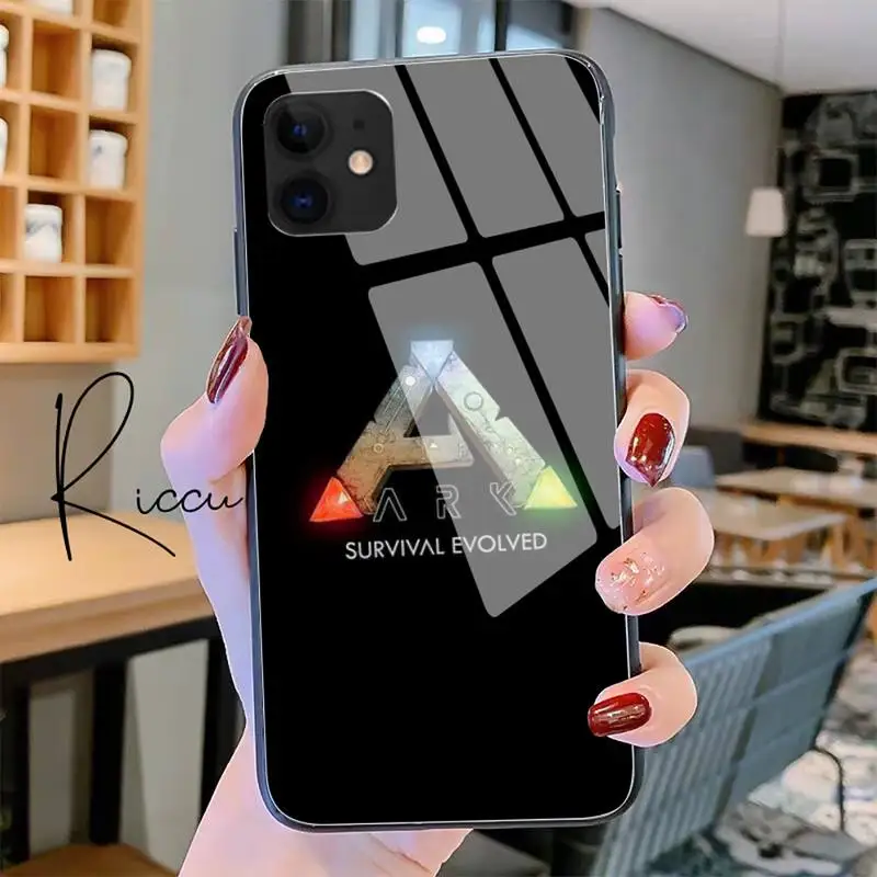 

Ark Survival Evolved Phone Case Tempered Glass For iPhone 11 Pro XR XS MAX 8 X 7 6S 6 Plus SE 2020 12 Pro Max Mini case