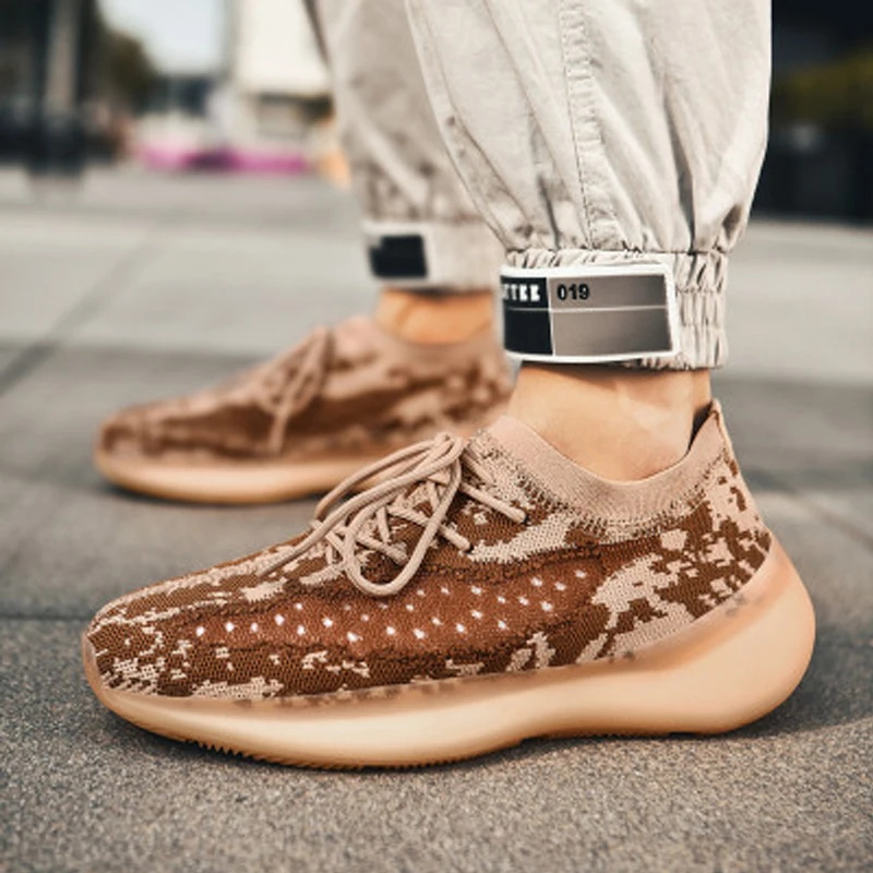 Кроссовки мужские сетчатые дышащие на мягкой подошве нескользящие | Обувь