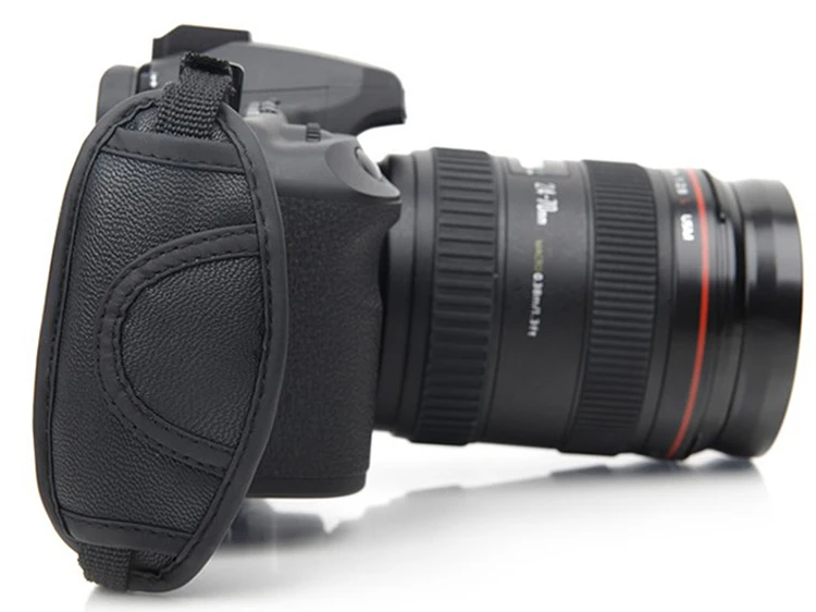 Ремешок на запястье для камеры наручный ремень с винтом 1/4 универсальный Canon Nikon