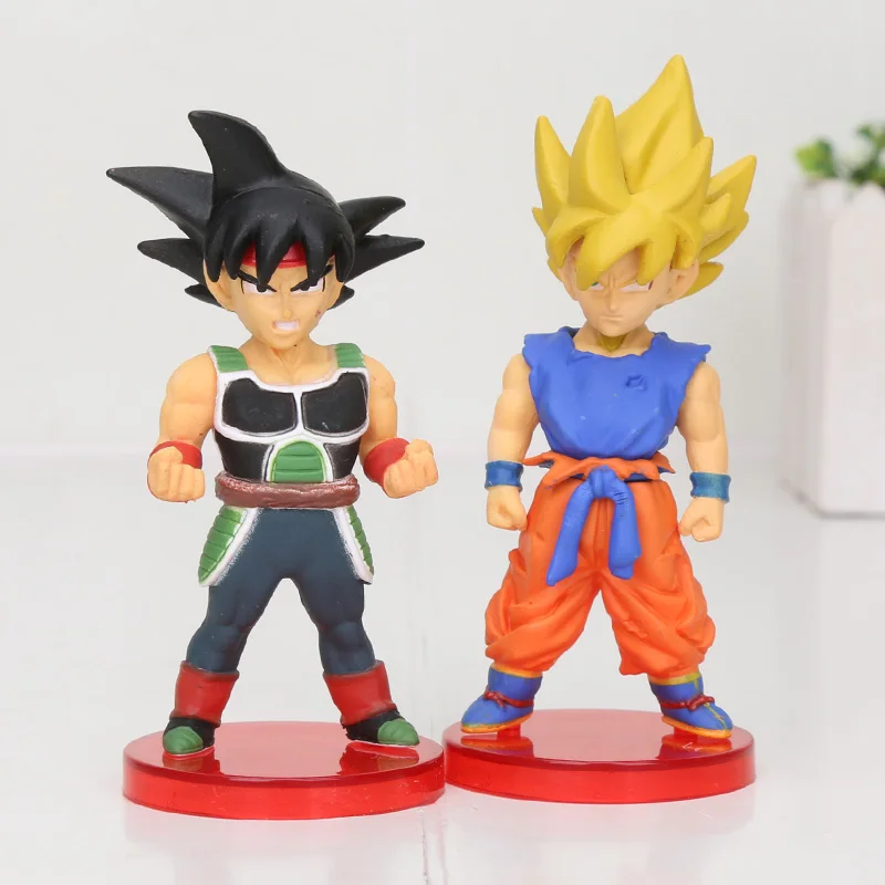 8 шт./компл. Dragon ball Z Brinquedos супер Гоку Фриза Улун Bulma пикколо Вегета наппа Рисунок Аниме DragonBall модель игрушка