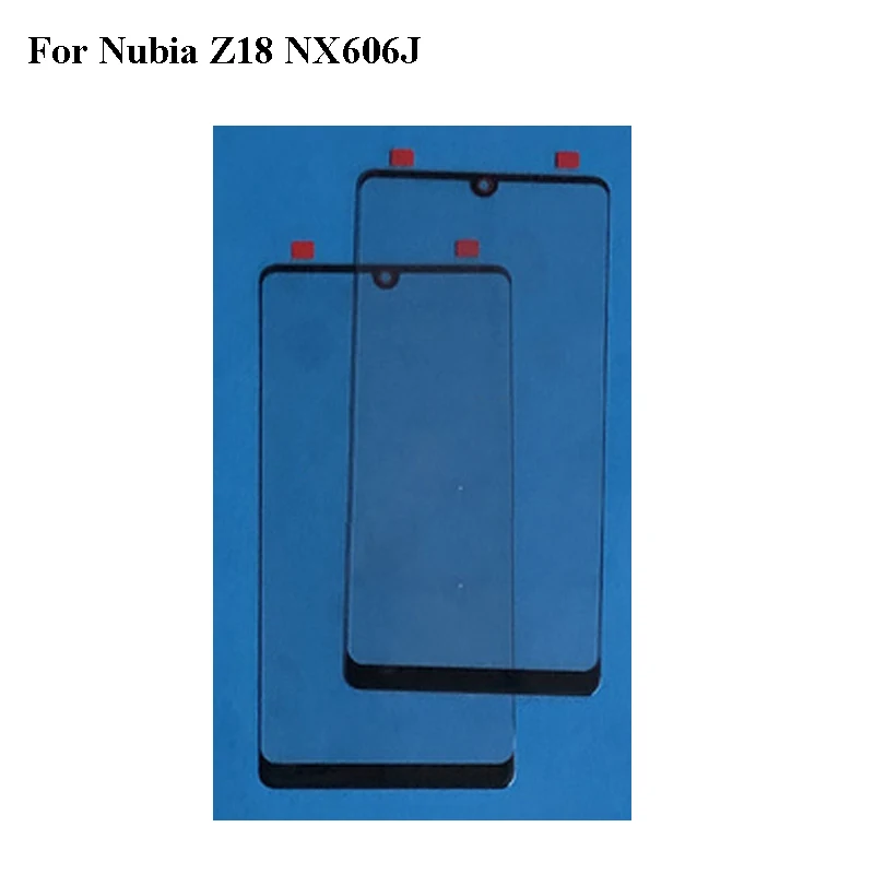Фото Для Nubia Z18 NX606J фронтальный ЖК-объектив сенсорный экран NubiaZ18 внешнее стекло без flex