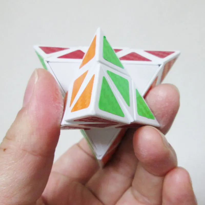 New 3*3*3 Pyramid Speed Magic Cube 68*68*68mm Professional Puzzles Colorful Educational Toys For Children | Игрушки и хобби