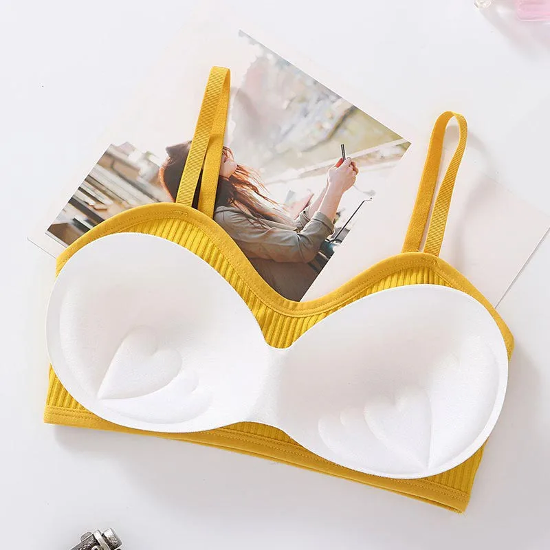 

Women Push Up Bras Padded Bralette Wire Free Brassiere Seamless Underwear Female Sexy Lingerie Intimates