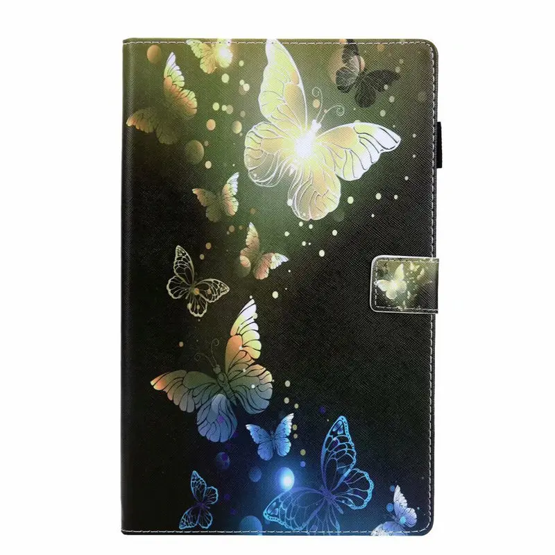 Из искусственной кожи чехол для Samsung Galaxy Tab A A2 10,5 T590 T595 T597 SM-T595 ударопрочный чехол для смартфона с держателем для карт SM-T590 магнит Coque