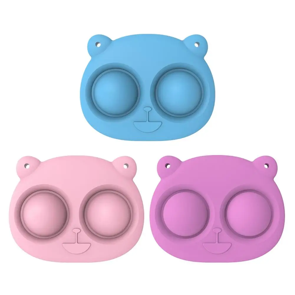 

1Pc Finger Bubble Toy Safe Silicone Washable Finger Puzzle Game Decompression Toys For Children Adults Home Office L5
