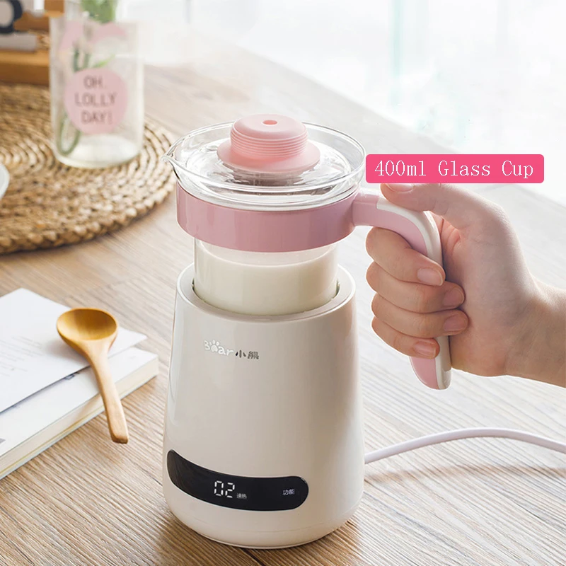 Портативный дорожный мини электрический чайник для воды термос с таймером