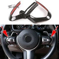 real black dry carbon fiber steering cover trim fit for bmw f80 f82 m3 m4