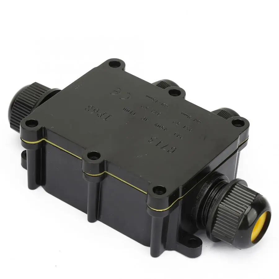 IP68 водонепроницаемая распределительная коробка Электрический корпус кабельная