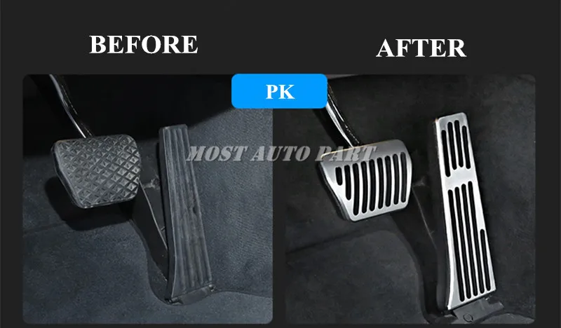 На тормоз педаль акселератора подножка Накладка крышки для BMW 5 серии F10 F11 2011 2016