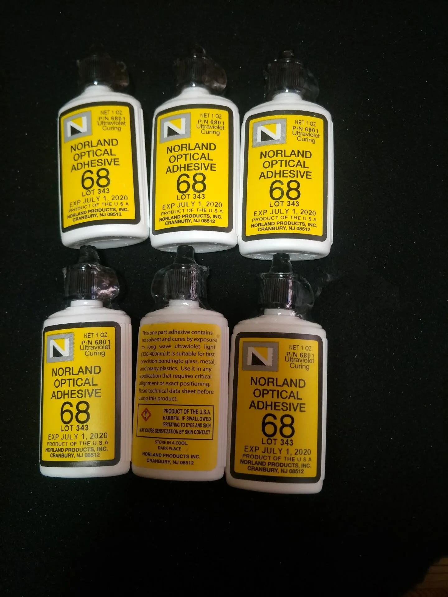 Norland Noa68 Cola Ultravioleta uv Cola Óptica Terapêutica Norland Noa68 Torres e estojos p/computador