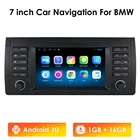 Автомагнитола на Android 10 с GPS-навигацией, стерео для BMW 5 Series E39 X5 E53 M5 7 Series E38 2000-2007 Mirror-link Wifi 4G BT SWC DVR