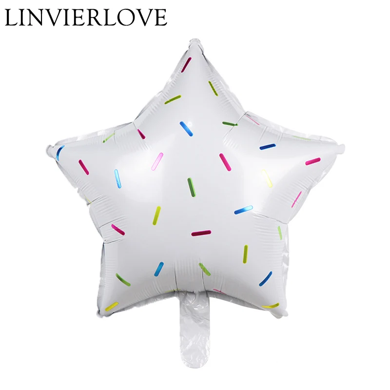 5 шт 18 дюймов красочные звезды надувные шары из алюминиевой фольги гелиевые и