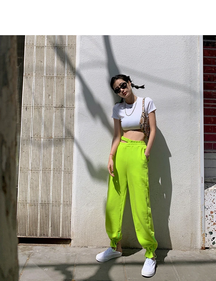 

Women Pants Green Jogging Sweatpants Casual Trousers For Pants Baggy Sports Pants Jogger Chic Sweat For Female