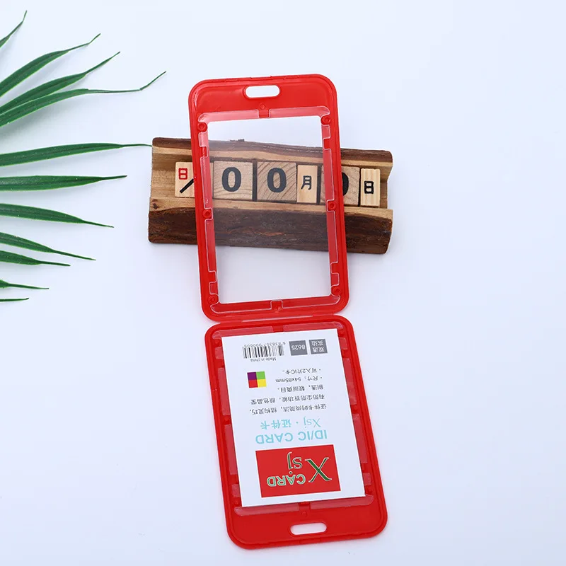 

Plastic Work Card with Lanyard Holder ID Work Card Bus Card Holder Bags Case Cover Identity Business Credit Card Holder Bag Case