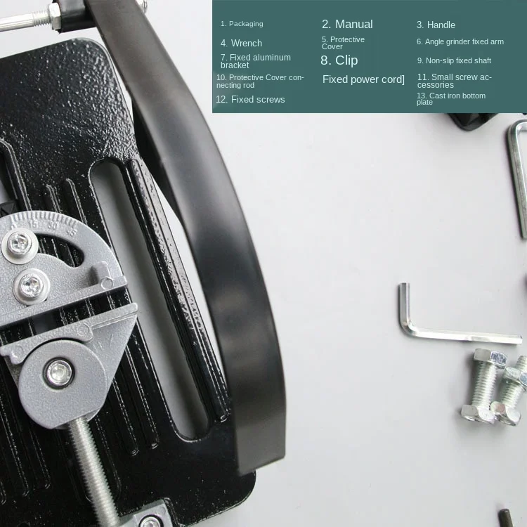 Функциональный фиксированный угловой шлифовальный кронштейн Универсальный