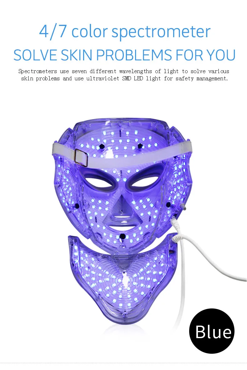 Красочная маска для красоты от акне пигментация Led Ipl Facemask инструмент для красоты красота омоложение кожи