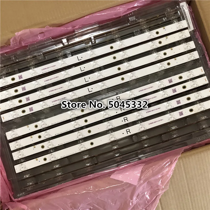 Светодиодный Подсветка полоса 7 лампы для tx 55dx600e 55dx603e 55dx653e TB5509M M30900 E74739 EX 55S0VE04 2Z543 0