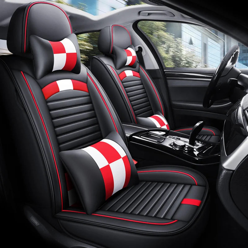 Универсальные автомобильные чехлы на сиденья для Toyota Corolla Camry Rav4 Auris Prius Yalis Avensis SUV