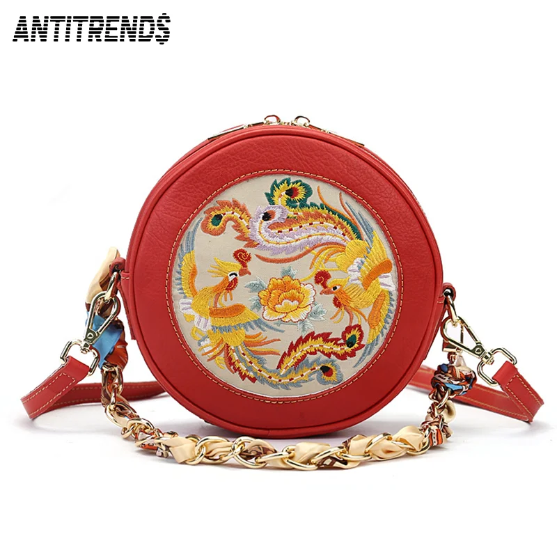 

Сумка-мессенджер с вышивкой в китайском стиле