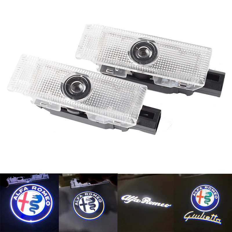 2 шт. для Alfa Romeo 159 Giulia Giulietta Mito Stelvio автомобиль Brera Spider 3D светодиодный Автомобильный