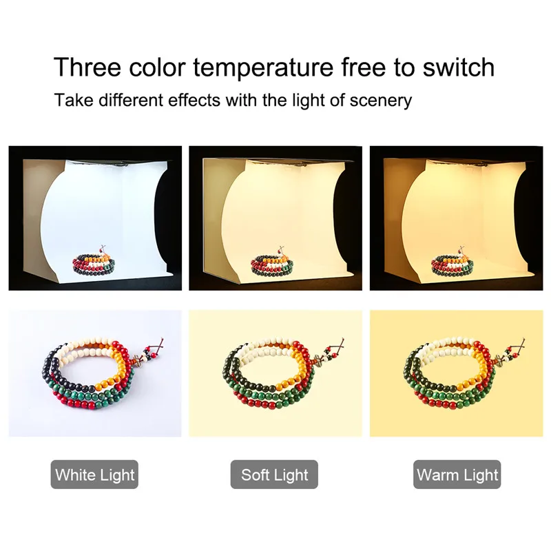 Мини студийный рассеянный светильник PULUZ 20 см с кольцевой панелью приглушаемый