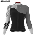 LairschDan Осенняя Женская одежда для велоспорта с длинным рукавом Maillot Ciclismo велосипедная рубашка горный велосипед Джерси Топ Одежда для велоспорта