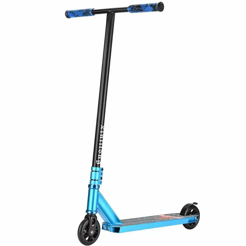 

2021 new adult street car two-wheeled professional extreme scooter competitive stunt car combination rod