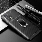 Роскошный чехол для телефона для Realme GT C20 V11 V15 Realme 7 Pro X7 6 Q2 чехол мягкий Кронштейн кольцо крышки для OPPO Find X3 Pro X3 Lite Neo