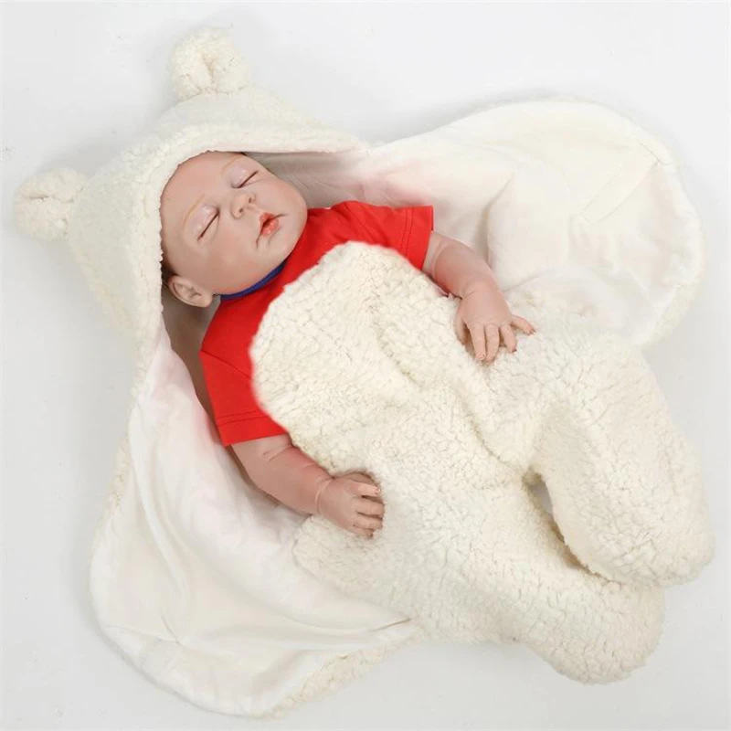 

Baby Blanket Swaddle Cotton Soft Newborn Baby Swaddle Sleeping Wrap Blanket Infant Baby Boy Girl Swaddle