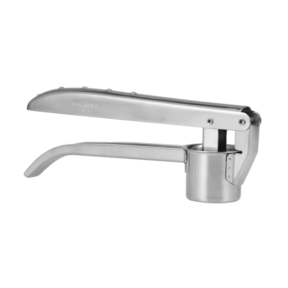 

Пресс для чеснока из нержавеющей стали 304, длинная ручка, чесносок, антикоррозийный фотоаппарат