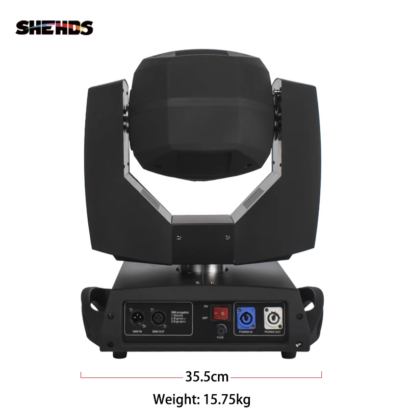 SHEHDS 7R 230 Вт Луч движущаяся головка Контроллер освещения DMX Lyre для атмосферы диско