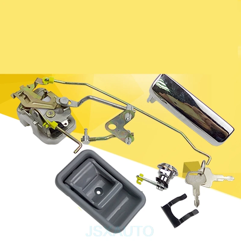 Кабина экскаватора дверной замок в сборе внешний ручку двери цилиндра замка